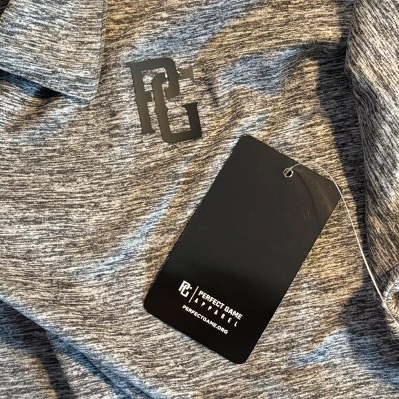 Perfect Game Apparel Men’s Size XL Coolcore Gray Polo Golf Shirt - Picture 8 of 9